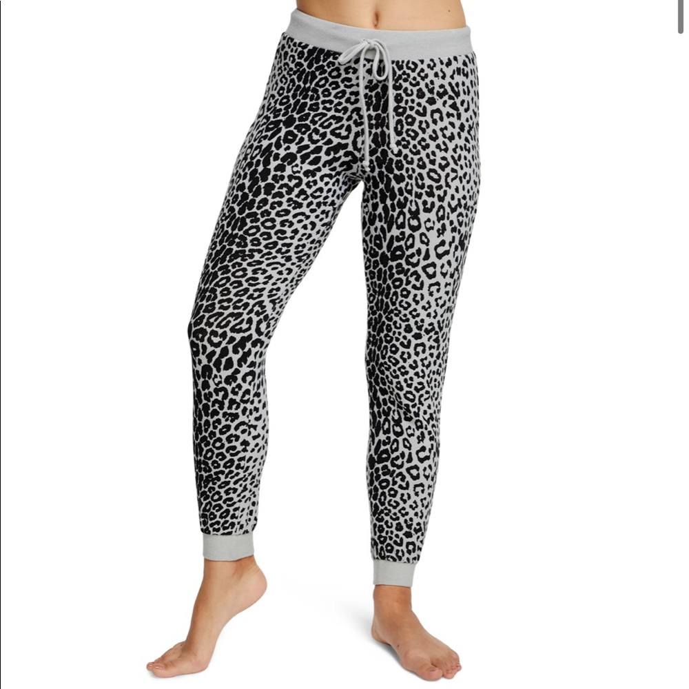 chaser leopard joggers